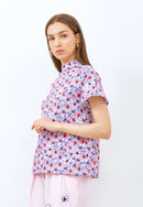 CHERRY BLOSSOM Sleeve Cheongsam Top