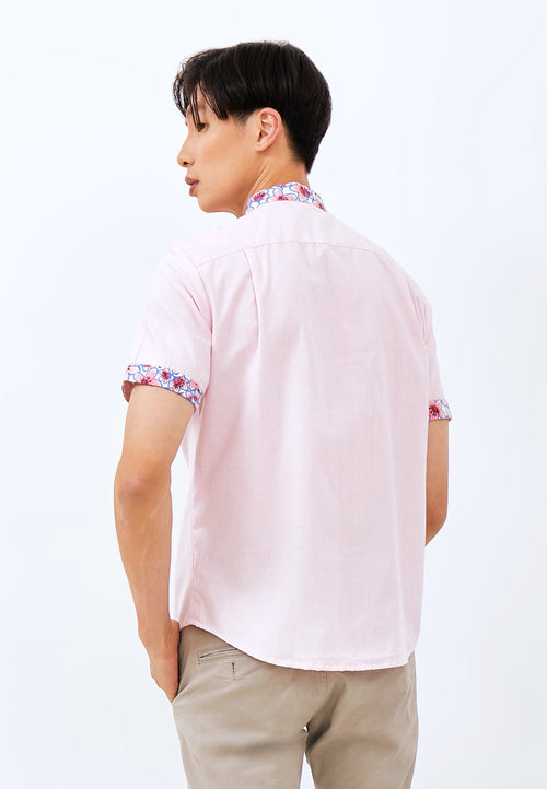 CHERRY BLOSSOM Pink Man Shirt