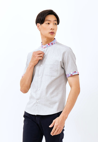 CHERRY BLOSSOM Grey Man Shirt