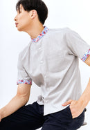CHERRY BLOSSOM Grey Man Shirt