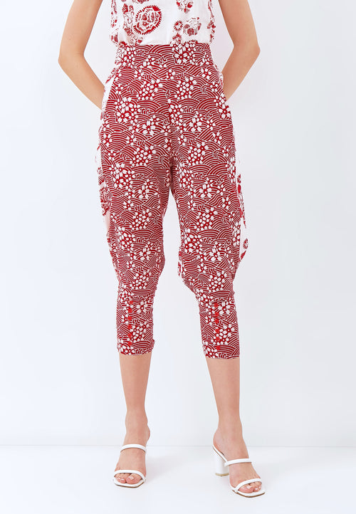 SAKURA さくら Red 3-Way Pants