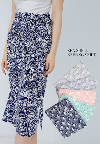 Sea Shell Sarong Skirt