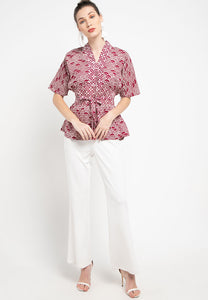 SEIGAIHA せいがいは Flare Top Burgundy