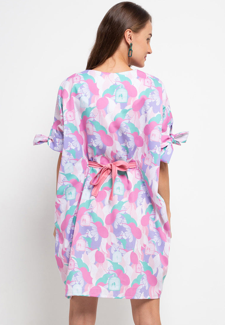 SONGBIRDS Kimono Full Print