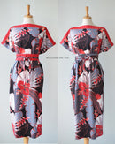 [SINGAPORE STORY] Tropical Garden Kimono Dress