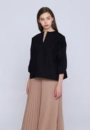 Basic Tunic Shirt Black