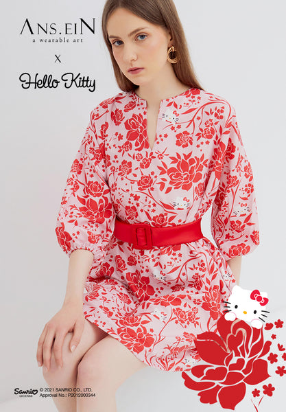 Hello Kitty Peony Tunic Dress