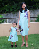 VANDA Mint Tulip Dress