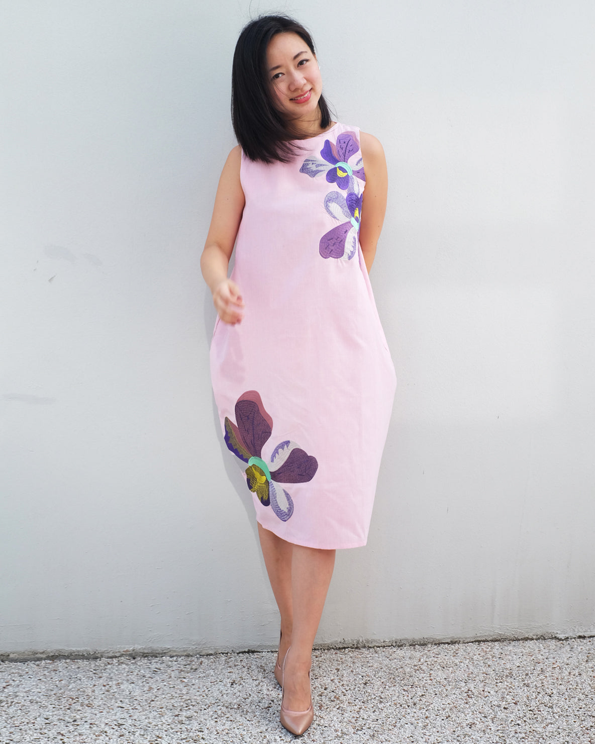 VANDA Pink Tulip Dress