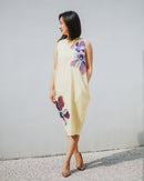 VANDA Yellow Tulip Dress