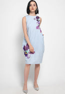 VANDA Blue Tulip Dress