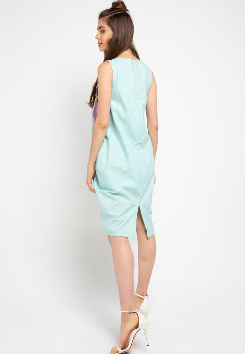 VANDA Mint Tulip Dress