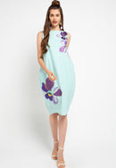 VANDA Mint Tulip Dress