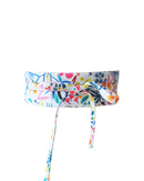 WHITE HANA Obi Belt