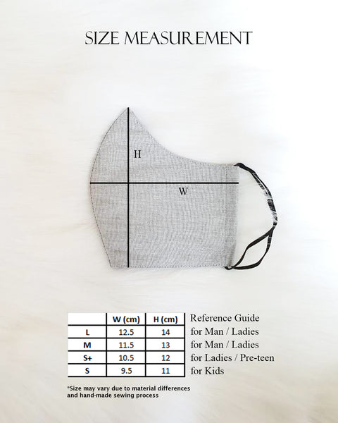 CLOUDY GREY Reusable Mask
